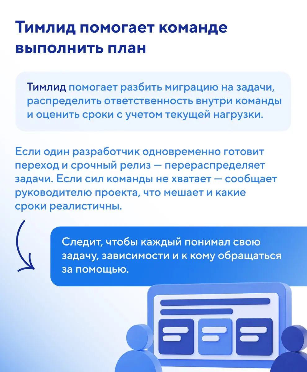 👨‍💻 Техлид или тимлид — куда расти сеньору?
Один ведет технические решения, другой управляет командой и организует работу. На практике граница не всегда очевидна | Сетка — социальная сеть от hh.ru
