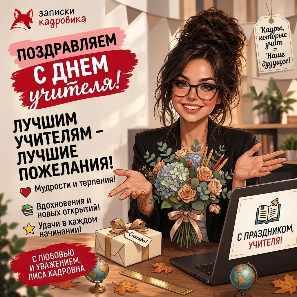 🍎 С Днём учителя! | Сетка — социальная сеть от hh.ru