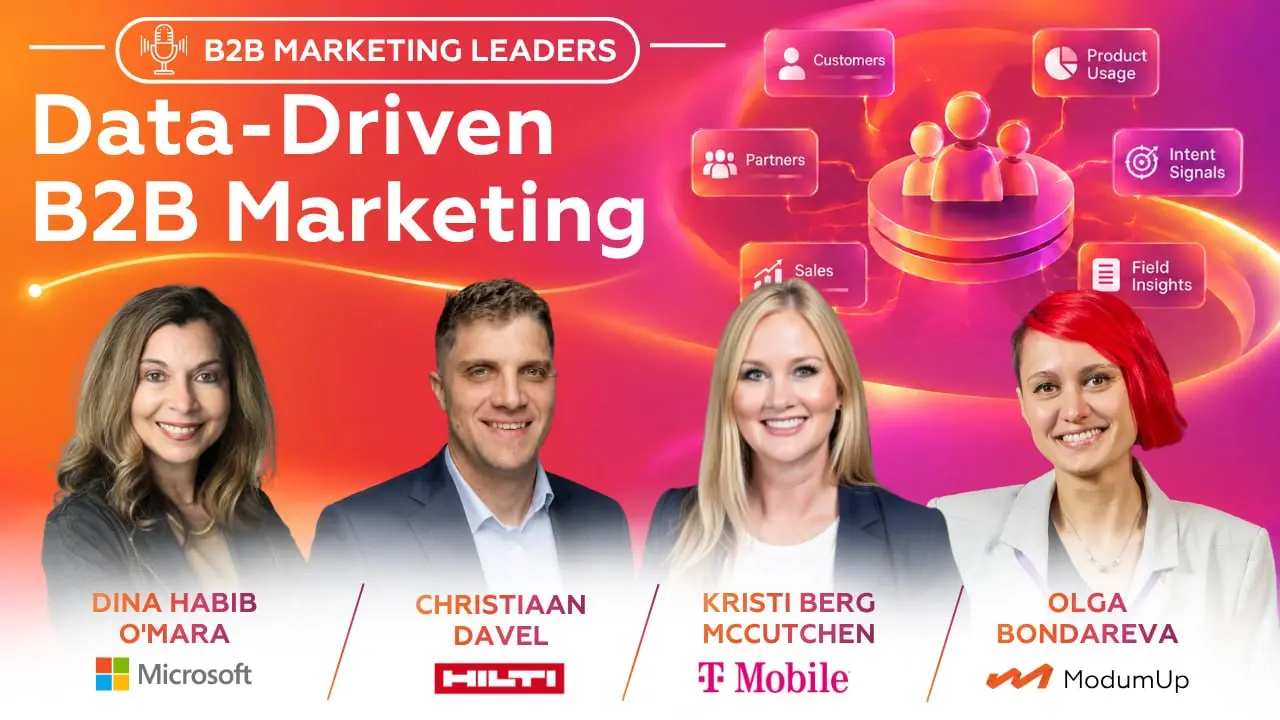 Data-driven B2B marketing: как данные помогают лучше понять клиента и найти новые возможности для роста бизнеса
Подготовили 15-минутное видео с самыми лучшими инсайтами про data-driven B2B-маркетинг | Сетка — социальная сеть от hh.ru