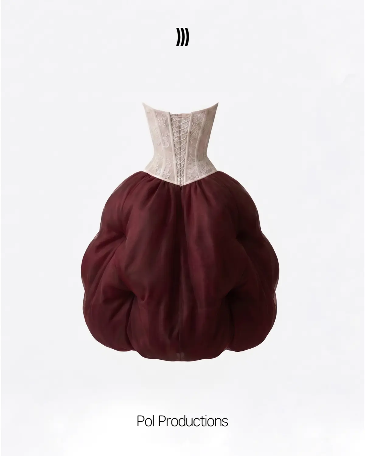 Wine-Peony Dress 01 | Сетка — социальная сеть от hh.ru