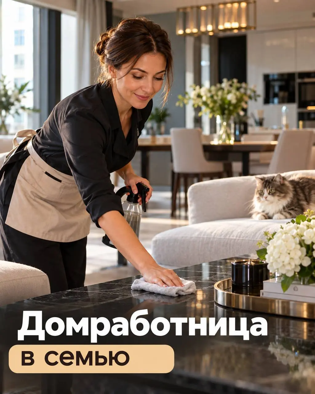 ДОМРАБОТНИЦА В СЕМЬЮ
100 000₽ - 120 000₽
Прямой работодатель
• Москва, м | Сетка — социальная сеть от hh.ru