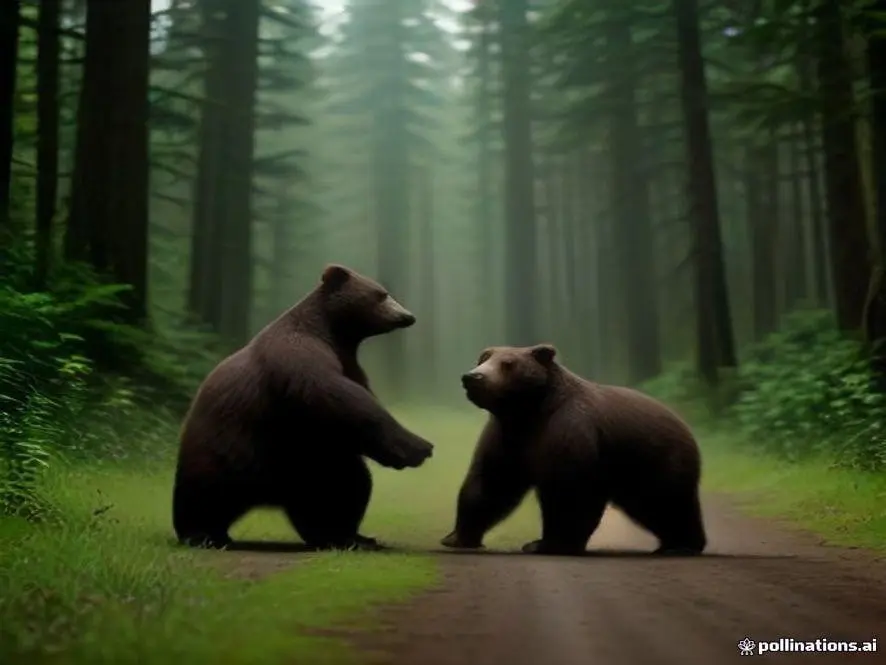 Медведи подрались на дороге курилы: схватка у вулкана 🐻🌋 | Сетка — социальная сеть от hh.ru