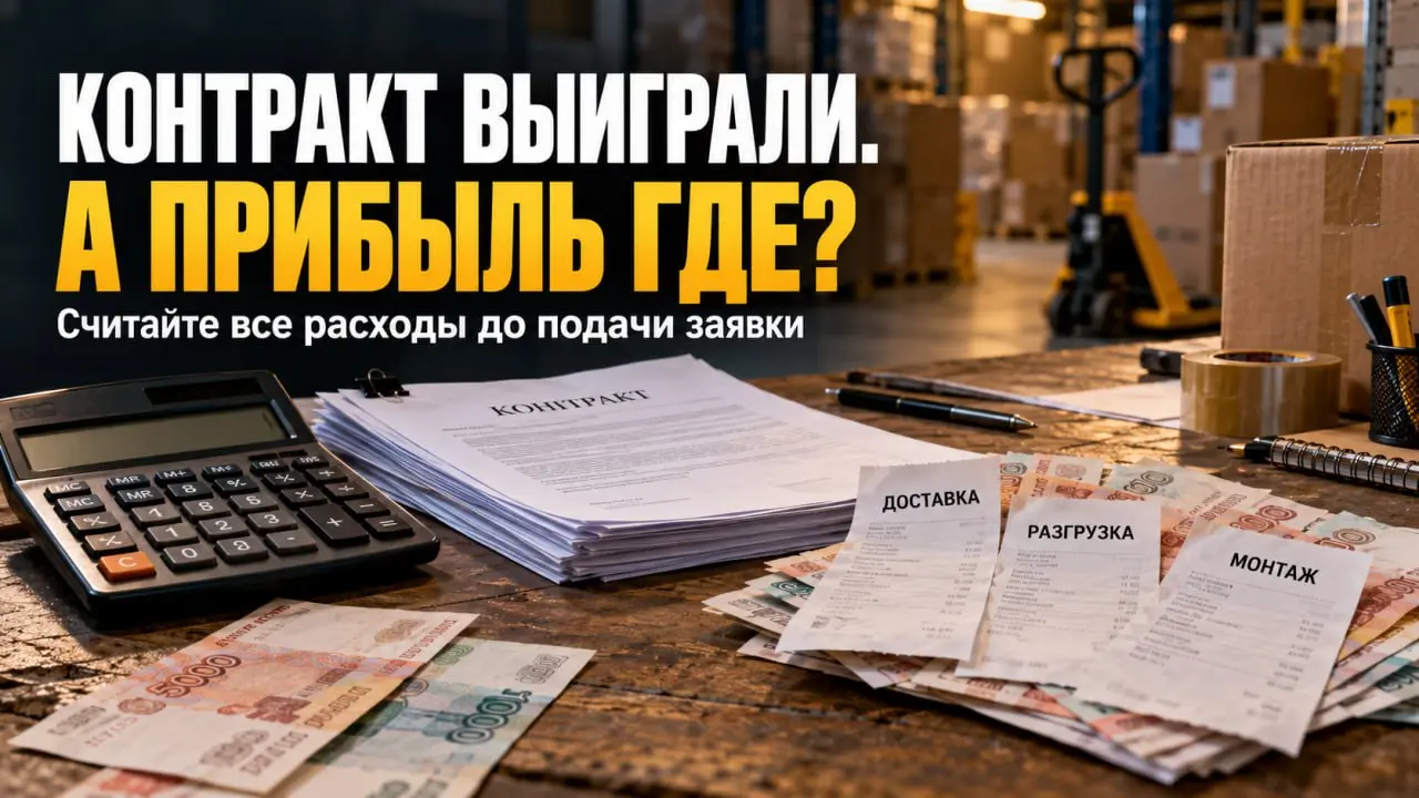 ⚠️ Выиграли закупку. А прибыль осталась только в расчётах
Товар нашли, цену у производителя уточнили, разницу посчитали. Можно подавать заявку?
Я бы сначала открыл проект контракта и приложения к нему | Сетка — социальная сеть от hh.ru