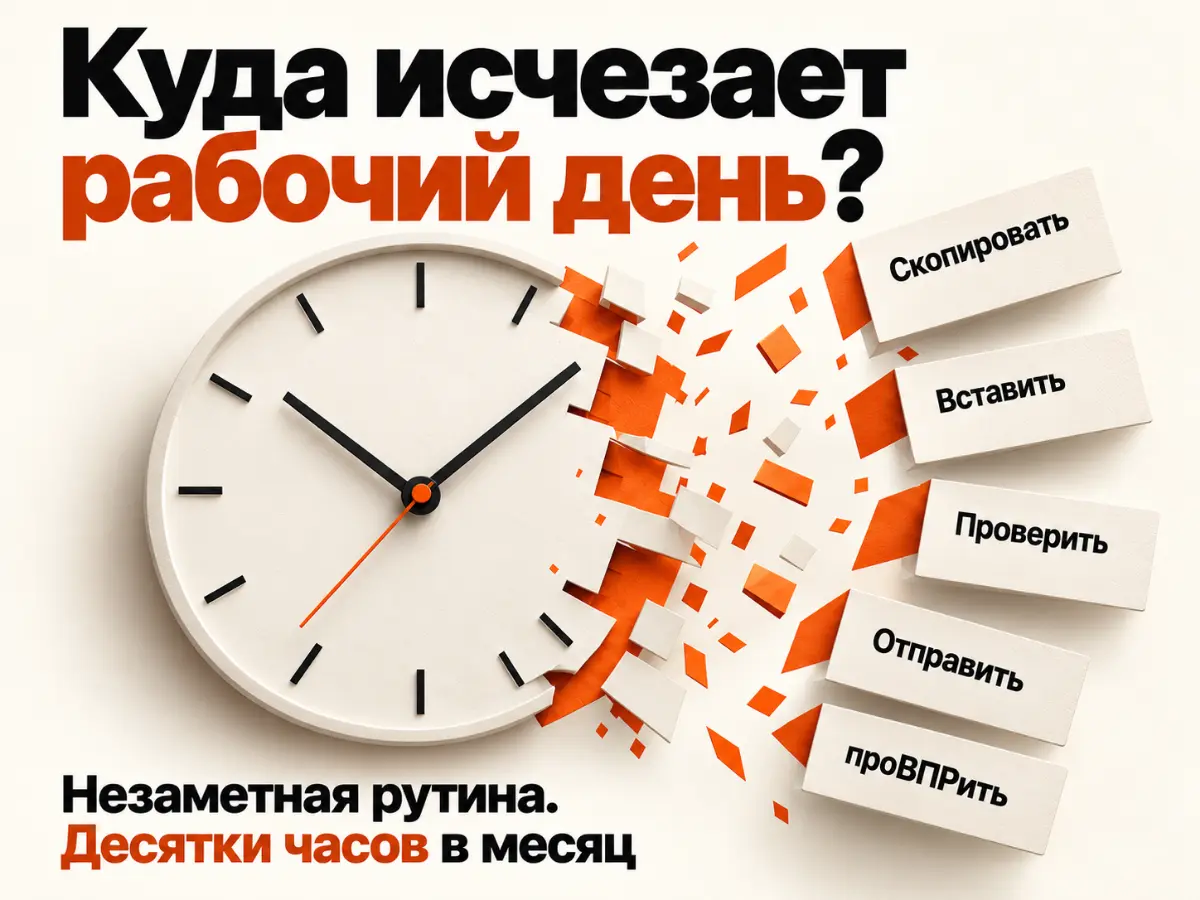 Куда исчезает рабочий день? | Сетка — социальная сеть от hh.ru