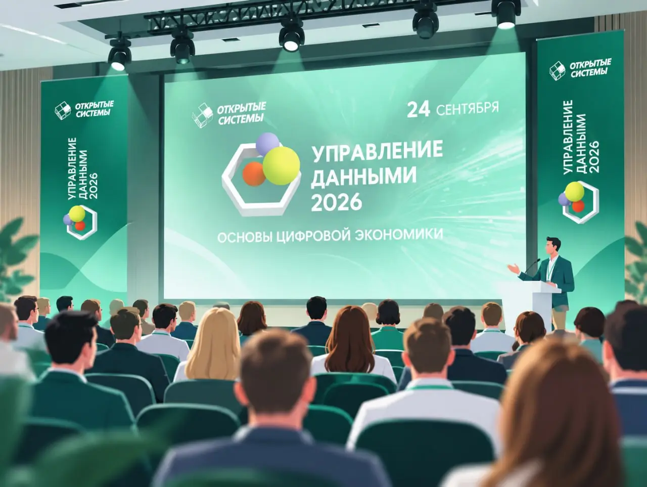 Qlever Solutions приняла участие в форуме «Управление данными 2026» от издания «Открытые системы» | Сетка — социальная сеть от hh.ru