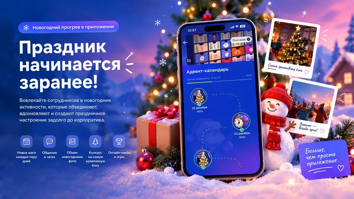 Пусть Новый год начинается заранее. | Сетка — социальная сеть от hh.ru