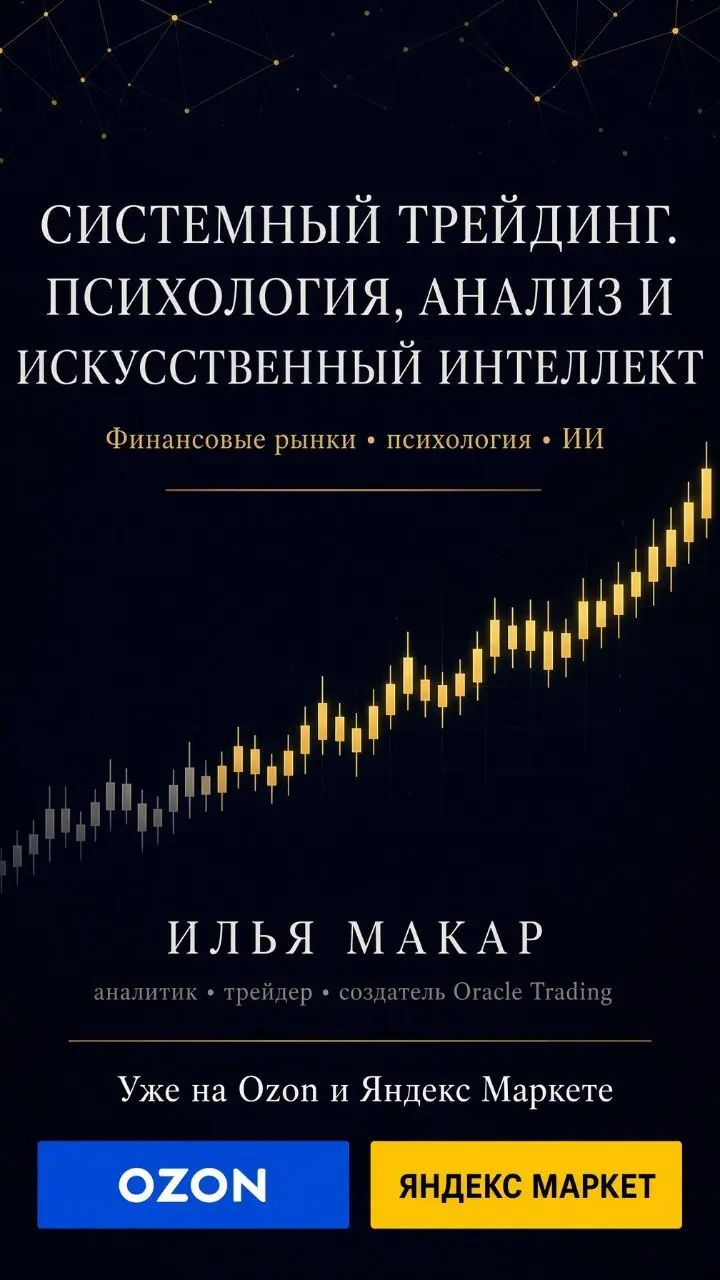 «Системный трейдинг. Психология, анализ и искусственный интеллект» — на Ozon и Яндекс Маркете.
Ozon и Яндекс Маркет
Большинство, кто теряет депозит, не глупее вас | Сетка — социальная сеть от hh.ru