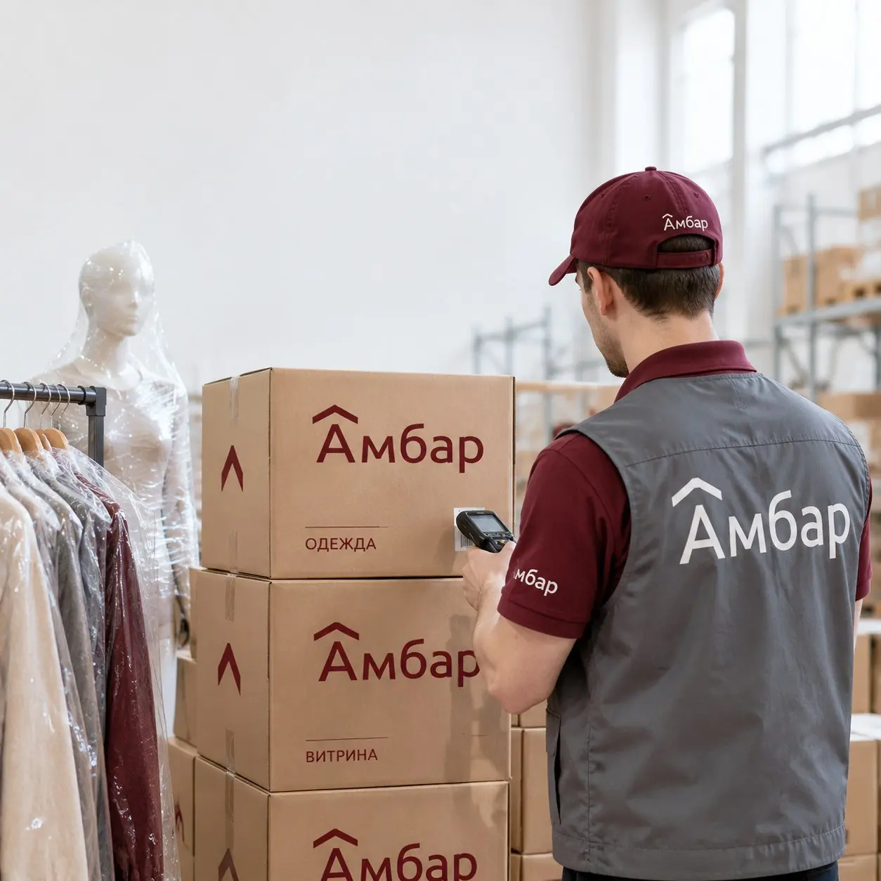 Переезд магазина? Упакуйте хиты в коробки 60х40, пометив цветным скотчем — найдете нужное за 2 минуты! А мы в «Амбар» увезем вещи от дверей за 2129 ₽ и бережно сохраним от 1156 ₽ за 0,5 м3 | Сетка — социальная сеть от hh.ru