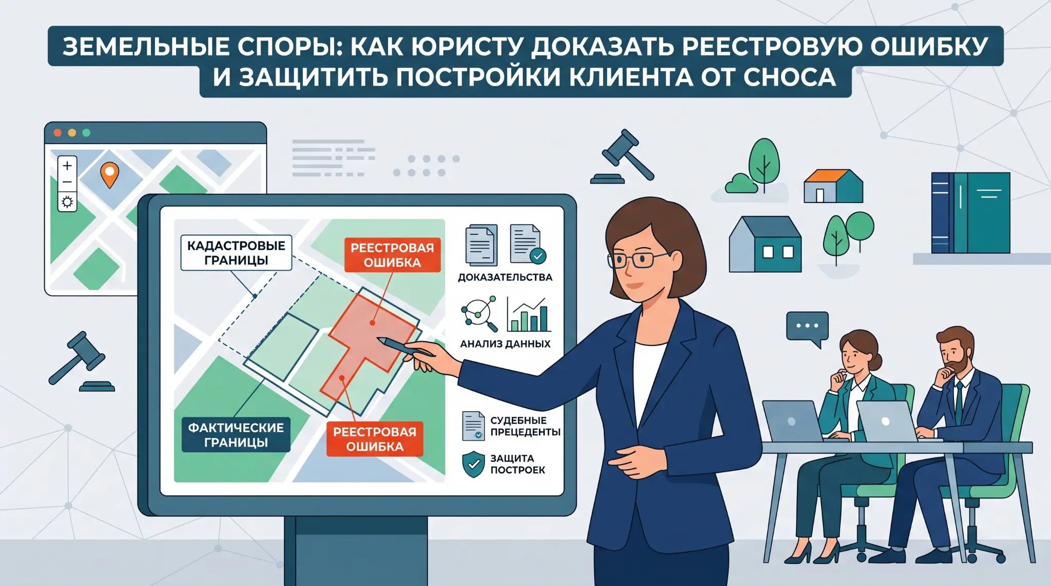 Земельные споры: как юристу доказать реестров | Сетка — социальная сеть от hh.ru