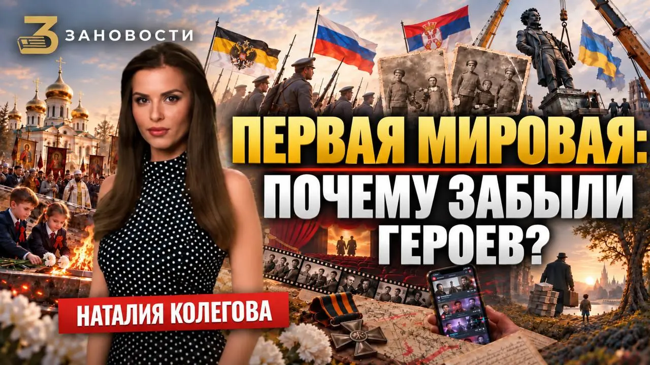 🇷🇺 ПЕРВАЯ МИРОВАЯ: ПОЧЕМУ ЗАБЫЛИ ГЕРОЕВ? | Наталия Колегова
📺 Новый выпуск «Зановостей» уже на канале!
🎙 Почему Первую мировую называют забытой войной? Как спустя сто лет найти в архиве своего предка ... | Сетка — социальная сеть от hh.ru