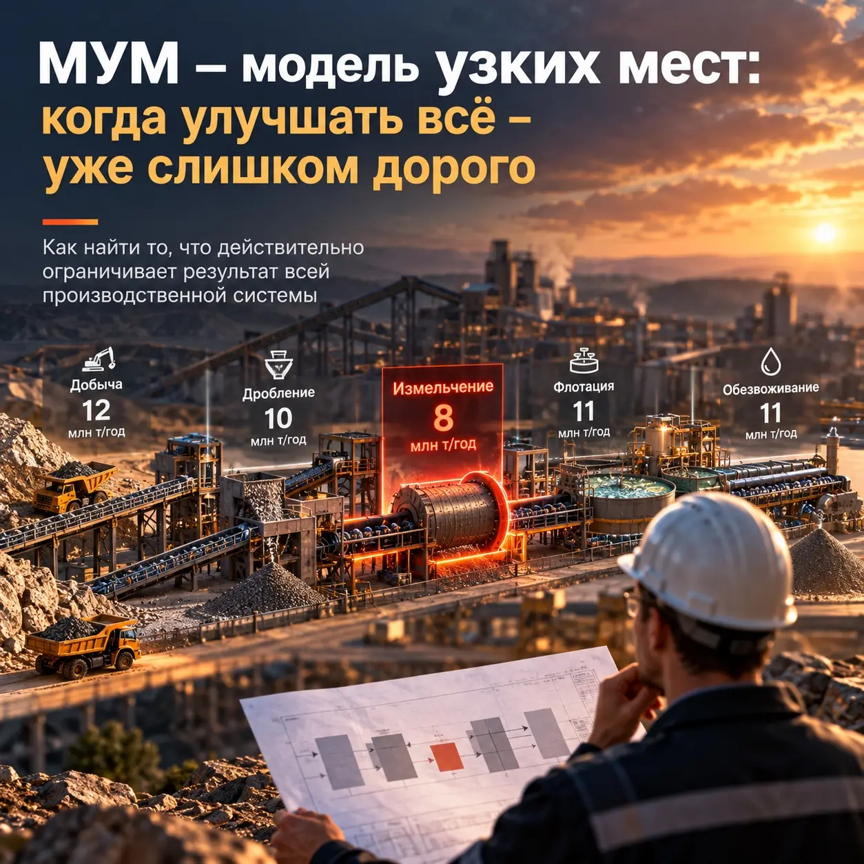 МУМ - модель узких мест: когда улучшать всё - уже слишком до | Сетка — социальная сеть от hh.ru