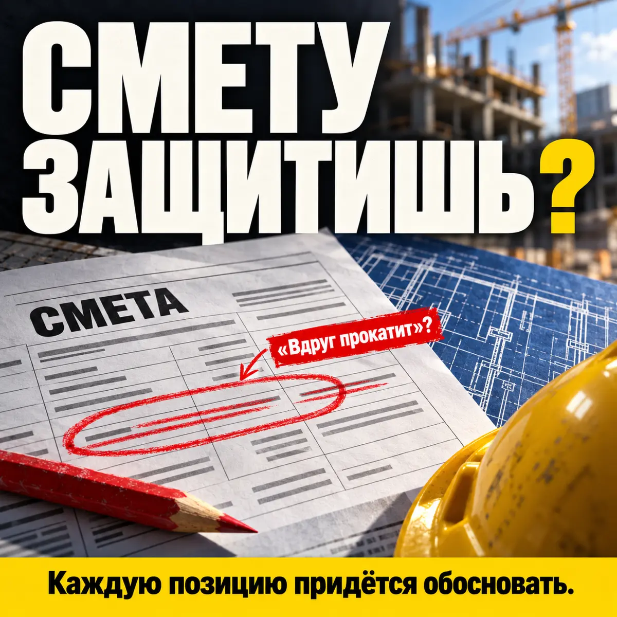 «Вдруг прокатит» - плохая основа для строительной сметы. | Сетка — социальная сеть от hh.ru