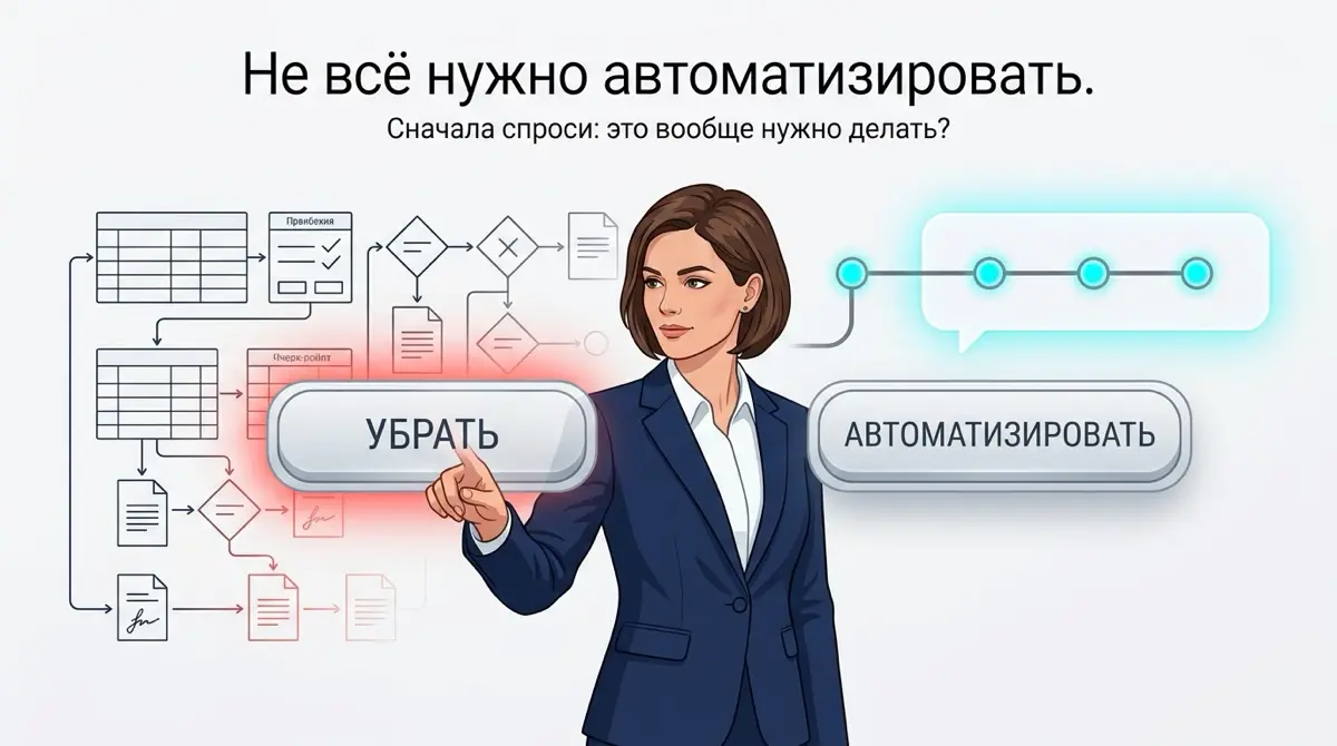 Не всё, что можно автоматизировать, нужно автоматизировать | Сетка — социальная сеть от hh.ru