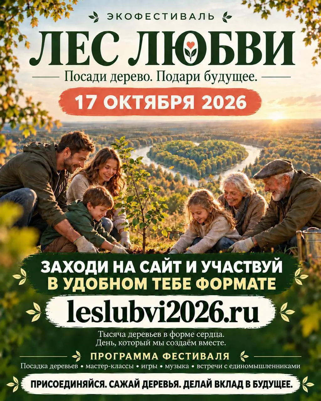 Всем привет ❤️
Подруга делает крутой проект, прям социально значимый - сажает деревья ❤️🌳🏞
Подробности тут 👉
Посмотрите ❤️
И посадите 😁❤️
В этом посте были ссылки, но мы их удалили по правилам Сетки | Сетка — социальная сеть от hh.ru