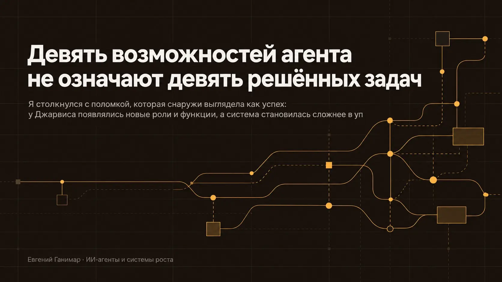 Девять возможностей агента не означают девять решённых задач | Сетка — социальная сеть от hh.ru