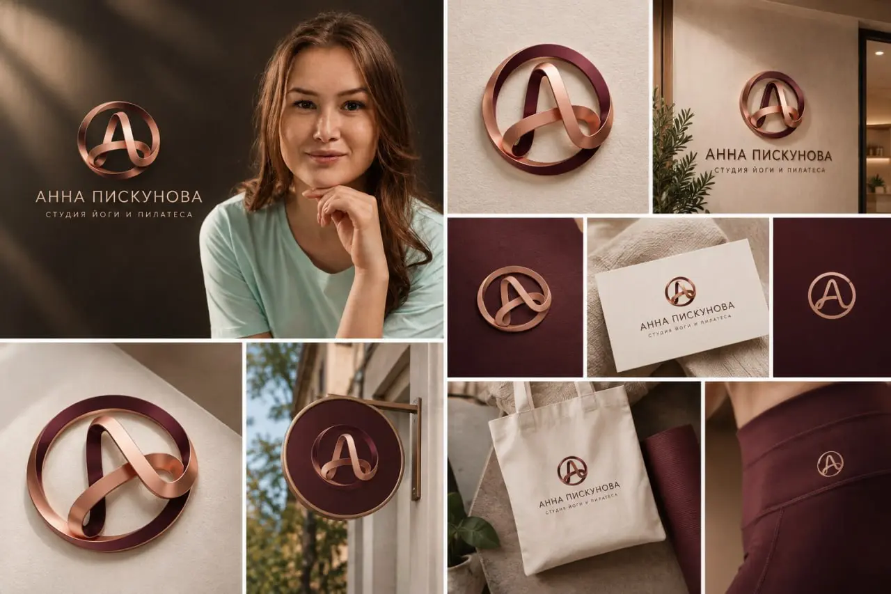 Когда пожелания клиента, мощь нейросети и точность Adobe Illustrator творят магию ✨
Помните Анну? Она выиграла экспресс-разработку логотипа в моем конкурсе! Мы обсудили её видение студии йоги и пилате... | Сетка — социальная сеть от hh.ru