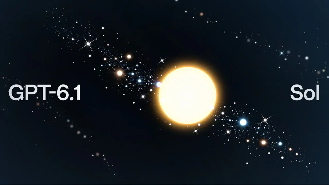 Лучшие инструменты искусственного интеллекта на этой неделе
GPT-6.1 Sol приближается к цене GPT-6 Astra, но стоит в пять раз дешевле.
Компания OpenAI выпустила GPT-6 | Сетка — социальная сеть от hh.ru