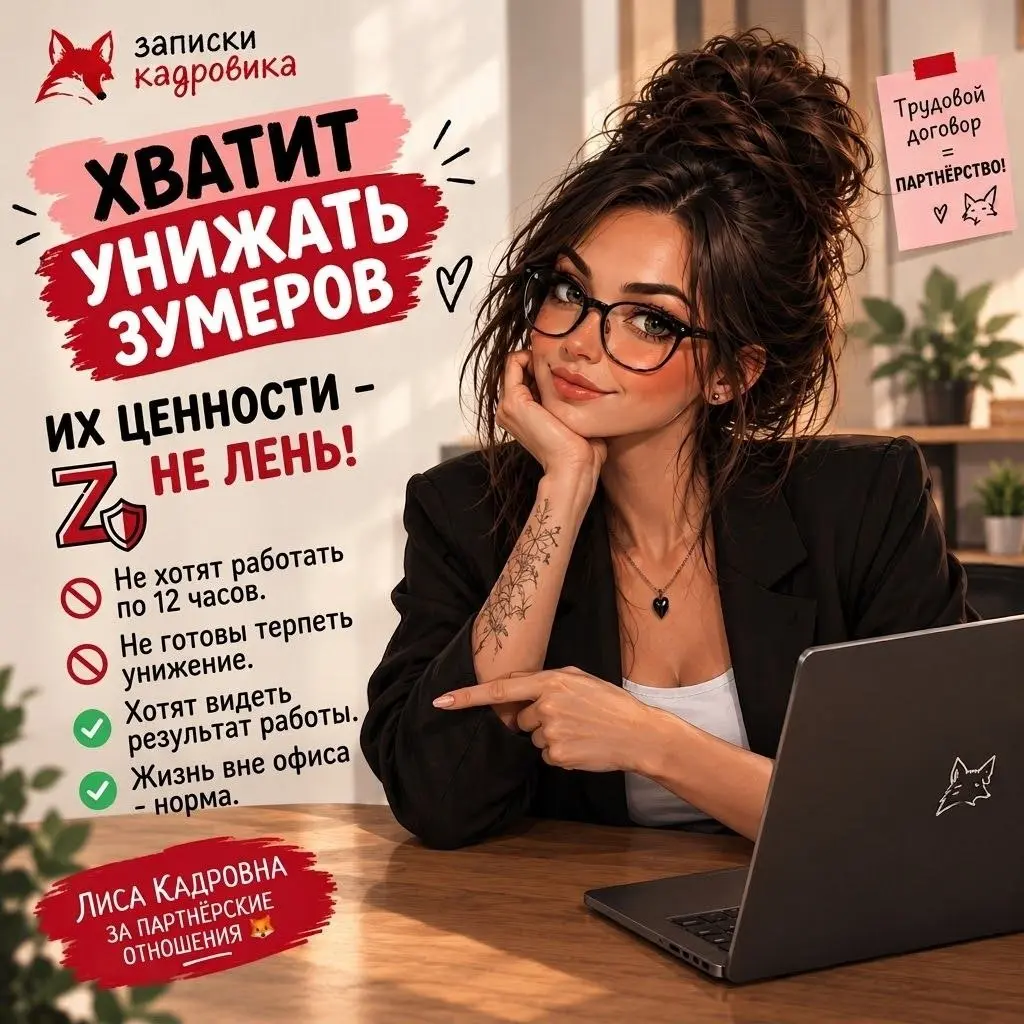 ​🦊 Хватит унижать зумеров | Сетка — социальная сеть от hh.ru