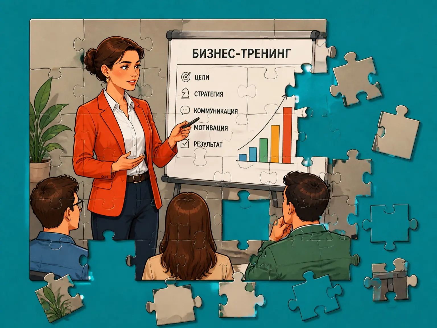 Сколько кусочков в пазле современного бизнес-тренера? | Сетка — социальная сеть от hh.ru