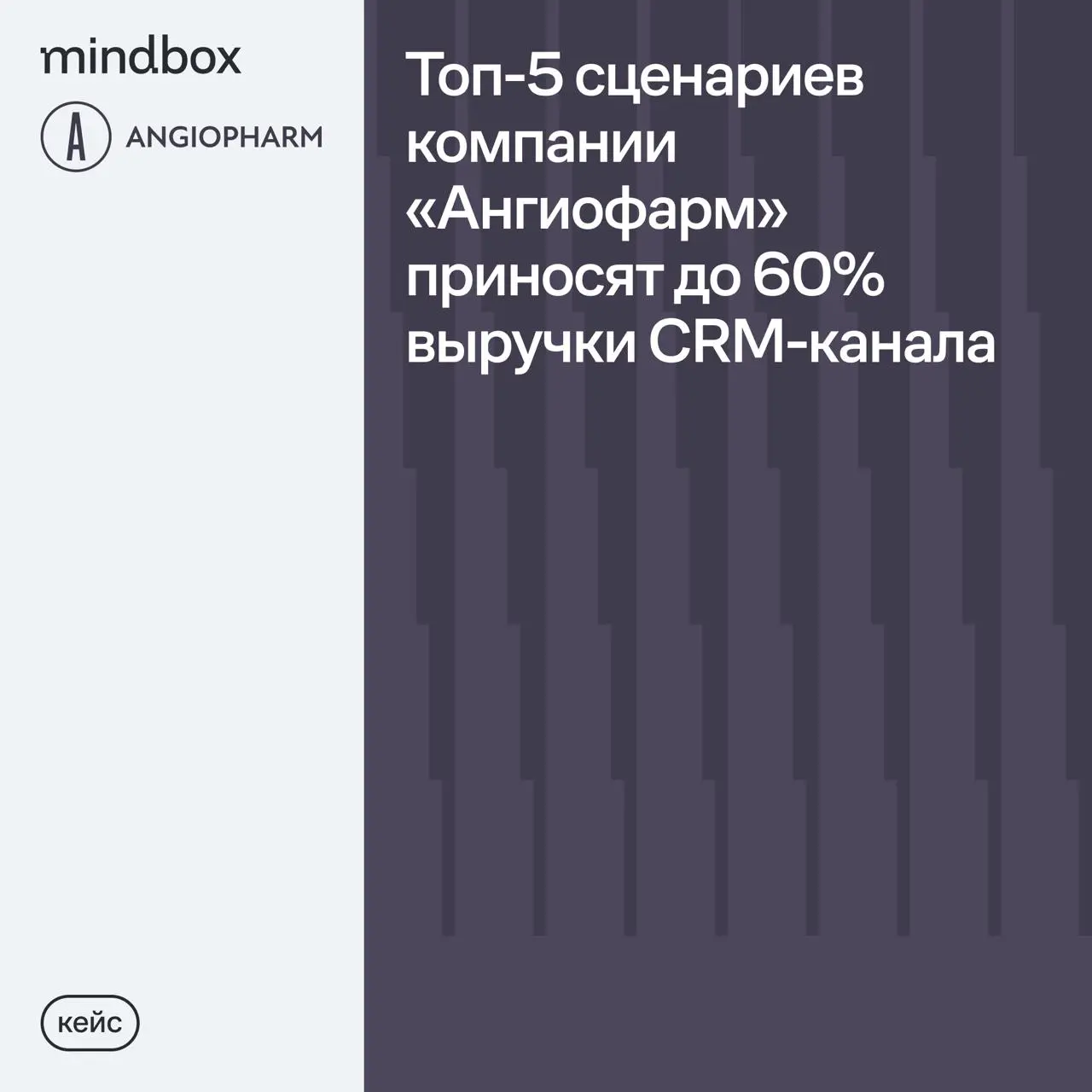 Раньше «Ангиофарм» отправлял только транзакционные письма и редкие промо по всей базе. За год компания перезапустила CRM‑канал, и его доля в общей выручке выросла с 3 до 10% | Сетка — социальная сеть от hh.ru