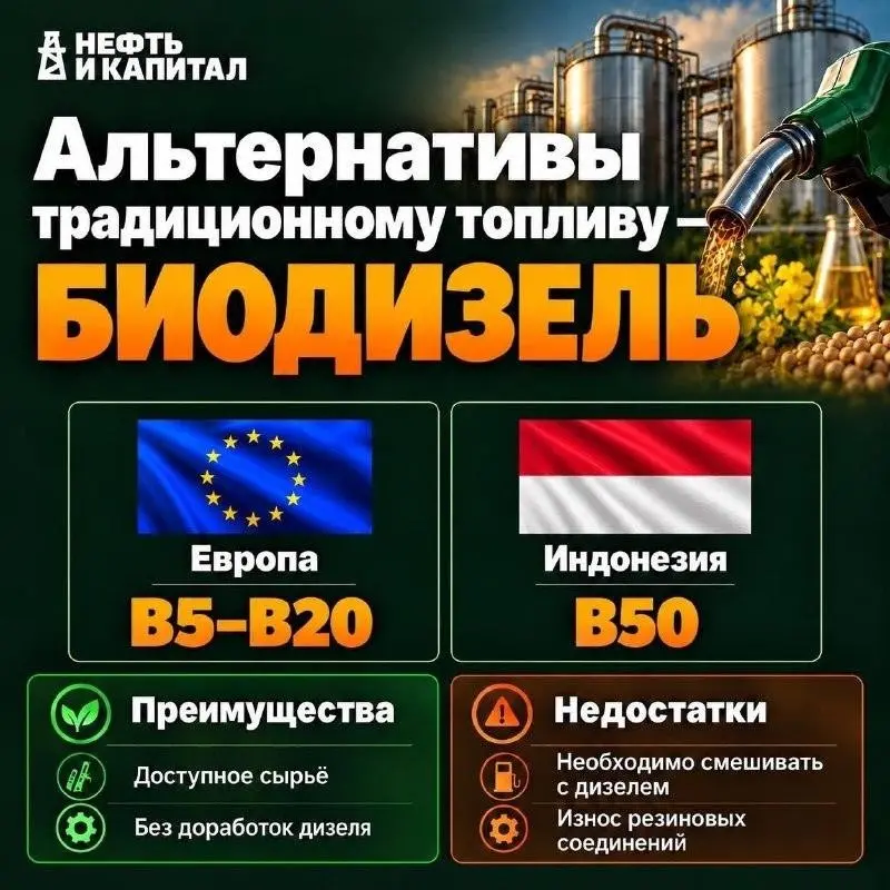 Альтернативные источники энергии вместо нефти 🛢️⚡ | Сетка — социальная сеть от hh.ru
