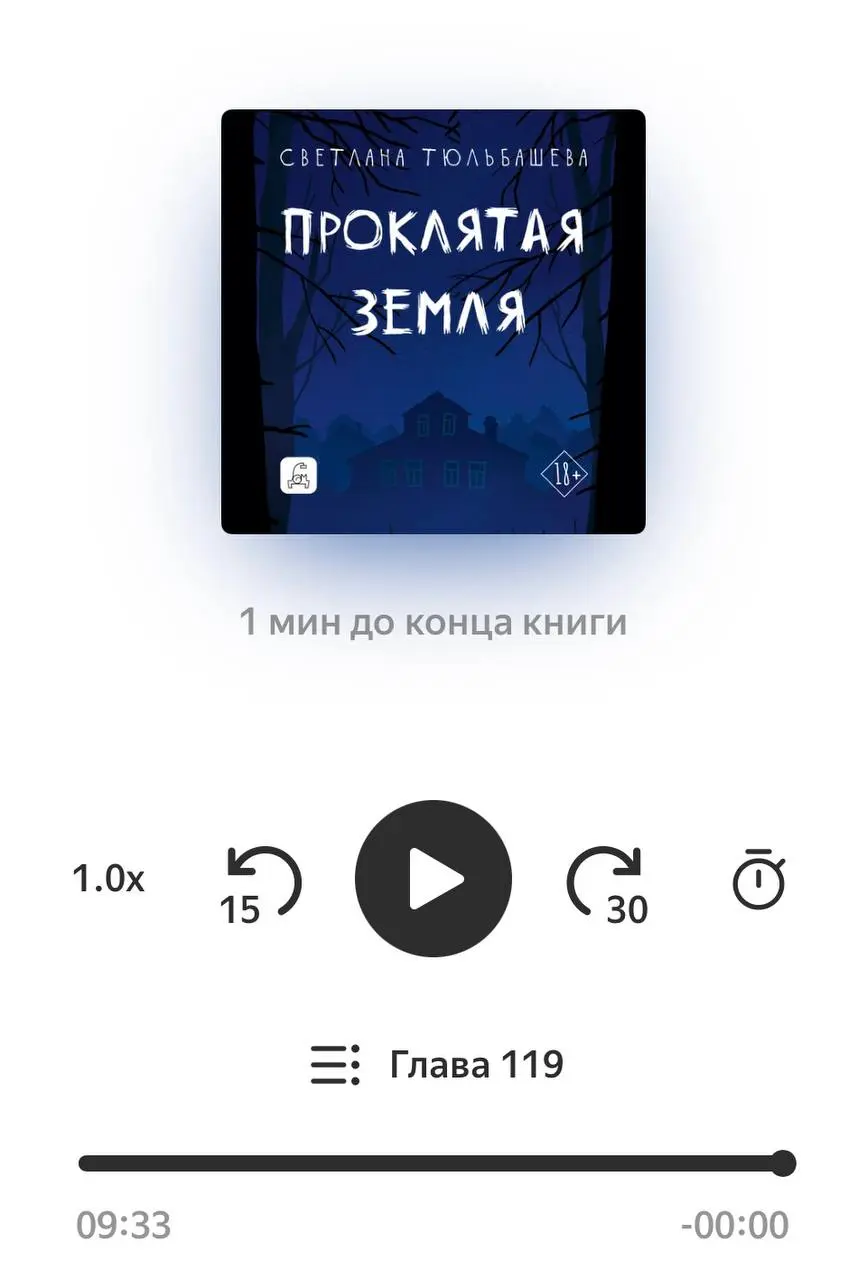 Светлана Тюльбашева «Проклятая земля»
так как оригинал книги мне не по карману (около 1500 рублей), пришлось слушать и надо отдать должное — аудиоверсия великолепная
уж как мне понравился первый роман... | Сетка — социальная сеть от hh.ru