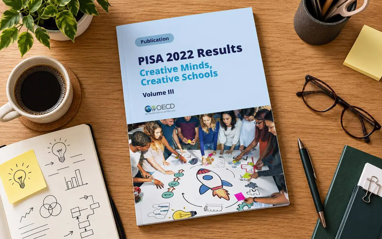Сегодня посмотрим с вами на исследование PISA 2022 (Volume III: «Creative Minds, Creative Schools»), опубликованное в 2024 году, которое представляет собой первое в истории масштабное международное те... | Сетка — социальная сеть от hh.ru