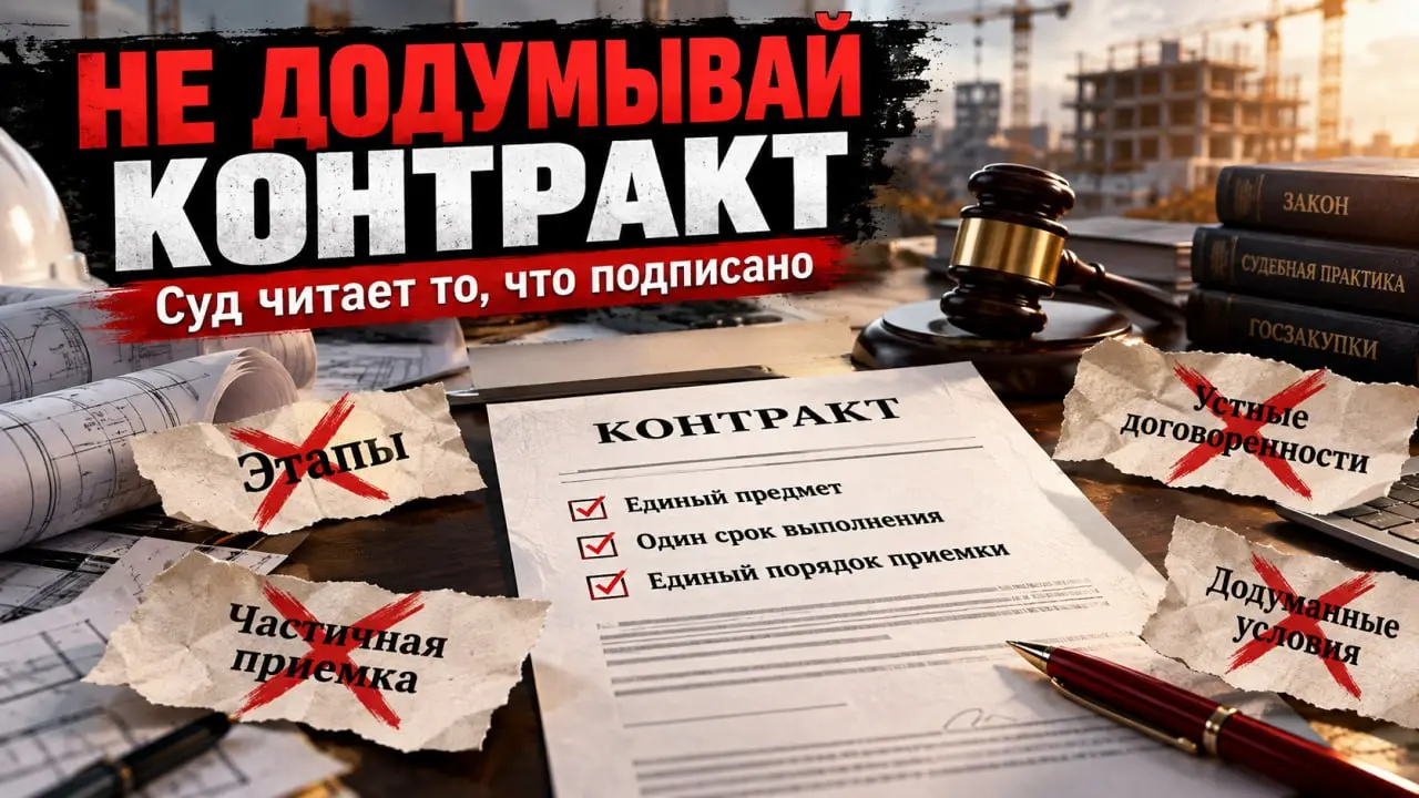 ⚖️ Не додумывайте контракт: суд будет читать то, что вы подписали
Разбирал спор по строительному контракту.
Подрядчик допустил существенную просрочку. Заказчик начислил пеню и направил претензию | Сетка — социальная сеть от hh.ru