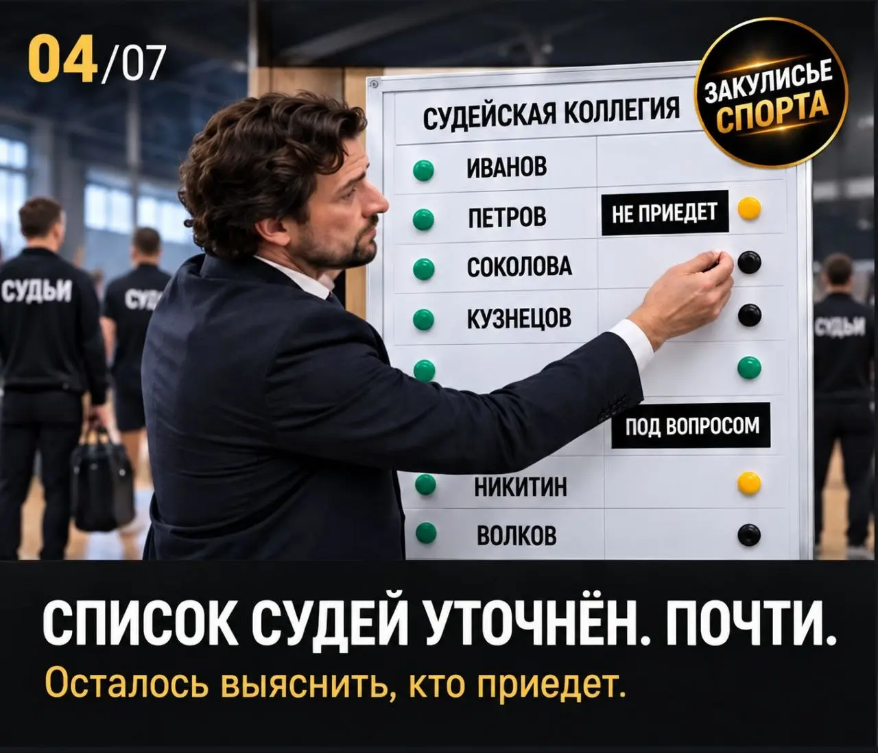💬Что у Вас чаще всего решает «разбежаться» в самый неподходящий момент: расходы, сроки, документы или состав судей❓️
✅ Нужен готовый чек-лист организатора соревнований? Напишите в комментариях кодовое... | Сетка — социальная сеть от hh.ru