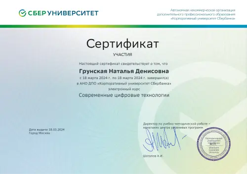Network member avatar