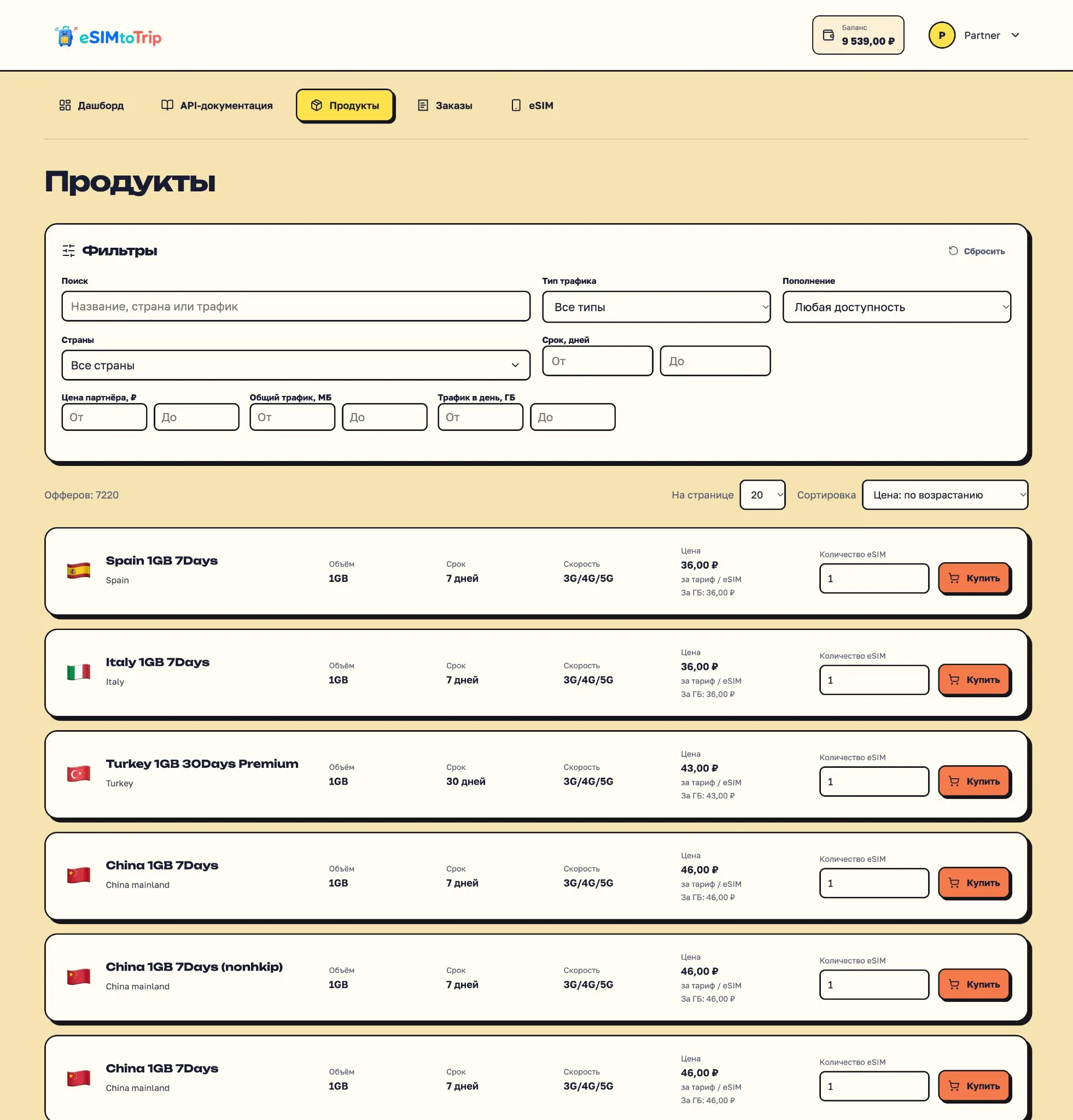 Русский B2B eSIM Partner Portal | Сетка — социальная сеть от hh.ru