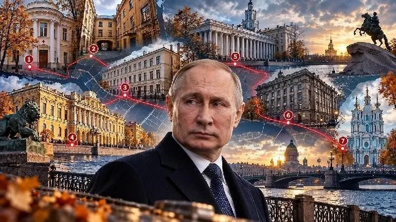 Новый маршрут по местам Путина в Петербурге 🗺️⚡ | Сетка — социальная сеть от hh.ru
