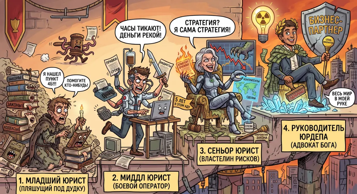 Юристы- джун, мидл, сеньор, как отличить на практике | Сетка — социальная сеть от hh.ru
