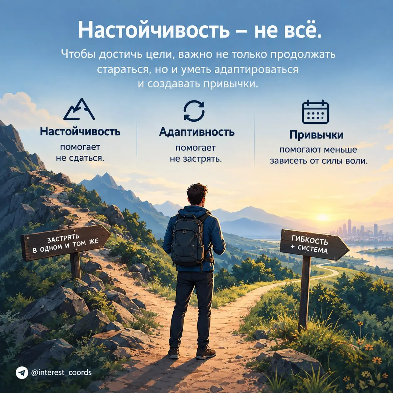 Не сдавайся, так себе совет?
Нас часто учат: если хочешь чего-то добиться, будь настойчивым и не сдавайся.
Звучит логично. Но есть нюанс: можно быть невероятно настойчивым и годами упорно делать не то | Сетка — социальная сеть от hh.ru
