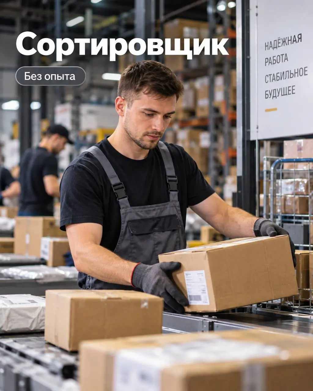 СОРТИРОВЩИК
От 100 000₽
Прямой работодатель
• Москва, Востряковский проезд, м. Аннино, Битца, Красный строитель, Бирюлево
• Логистика
• @xnikorai
Полное описание вакансии размещено в Телеграм и Макс | Сетка — социальная сеть от hh.ru