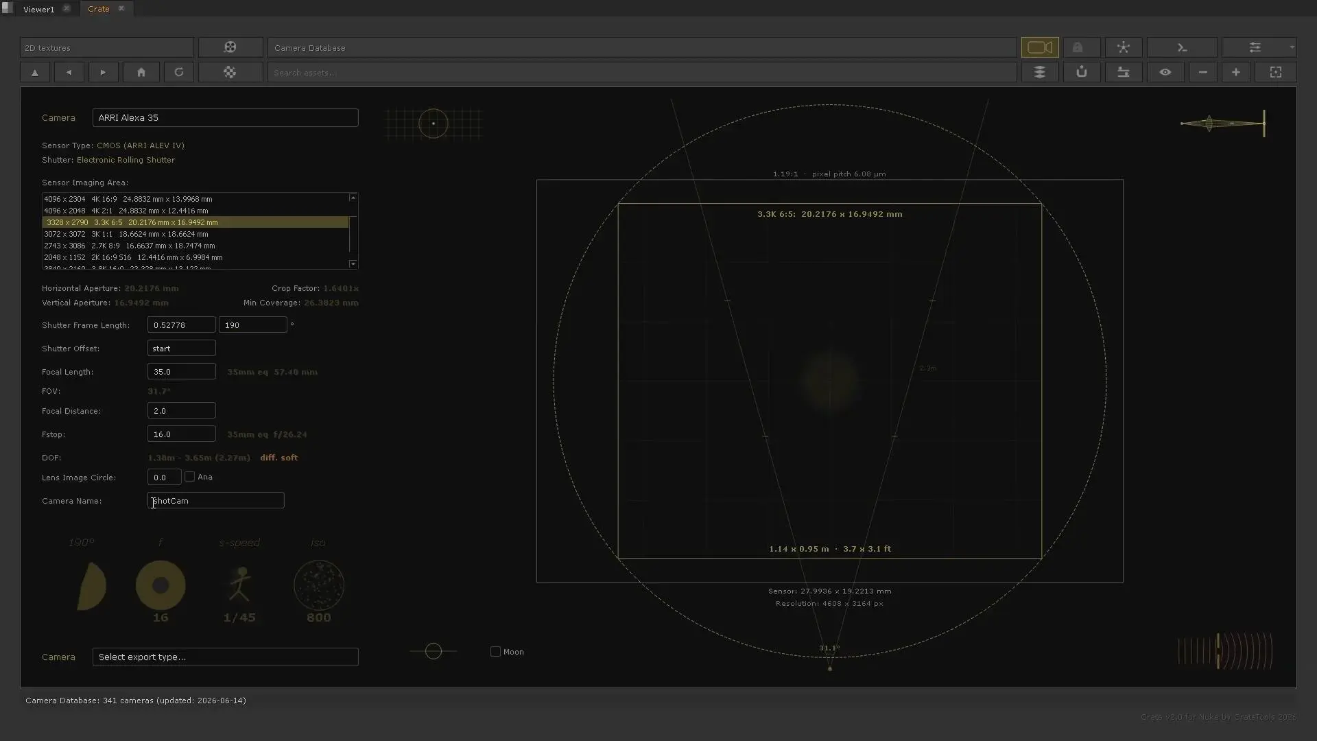 🚀 CamDB теперь используется в Crate для Nuke!
Наша база данных CamDB стала частью Crate — инструмента с открытым исходным кодом для управления ассетами и автоматизации рабочих процессов в Foundry Nuke | Сетка — социальная сеть от hh.ru