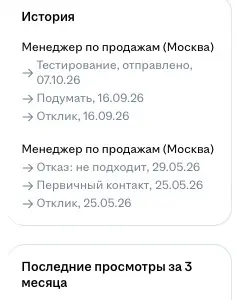 Быстрый отказ на HH — это месть за прошлые отклики? | Сетка — социальная сеть от hh.ru