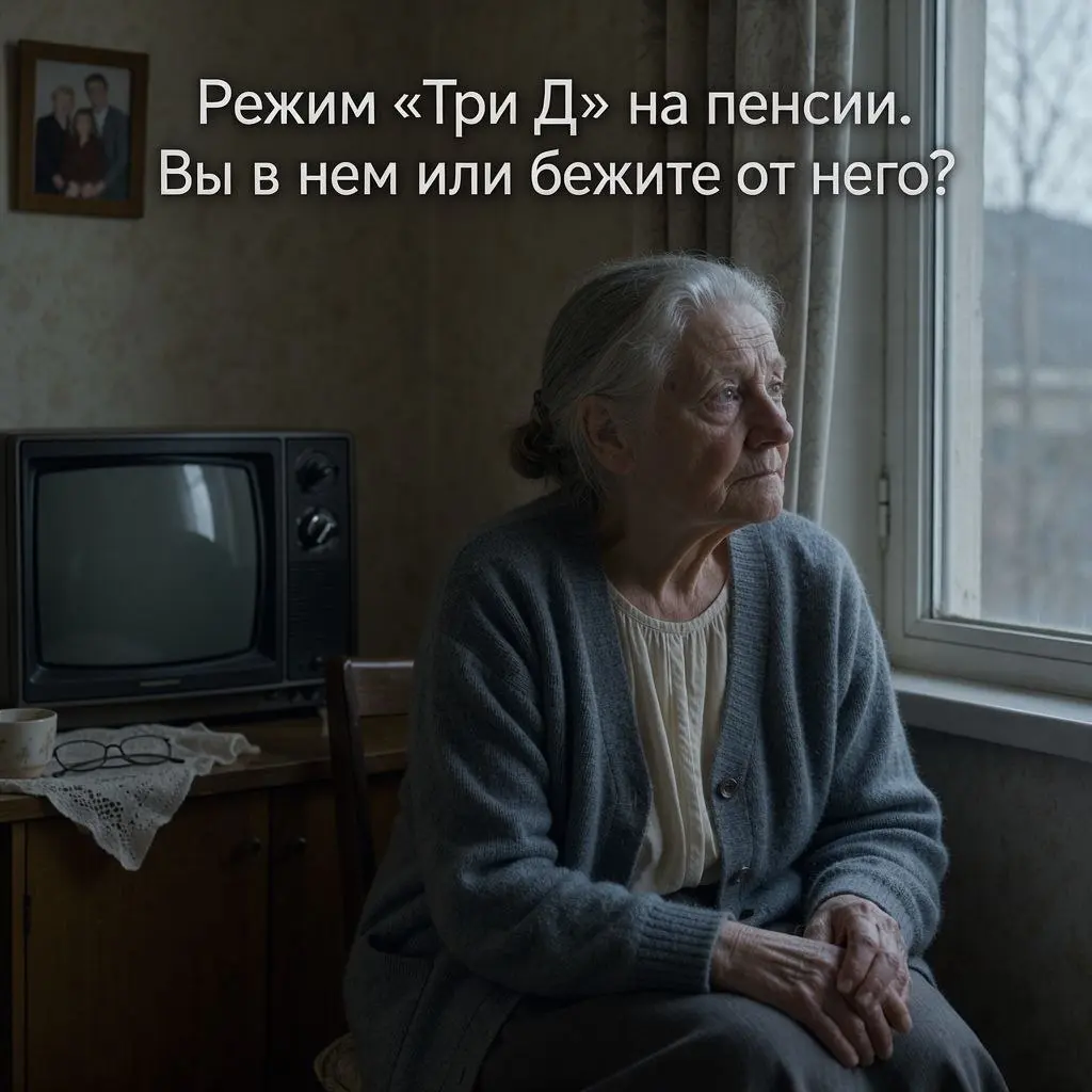 🛑 Режим «Три Д» на пенсии | Сетка — социальная сеть от hh.ru