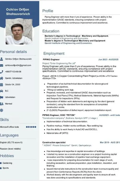 Network member avatar