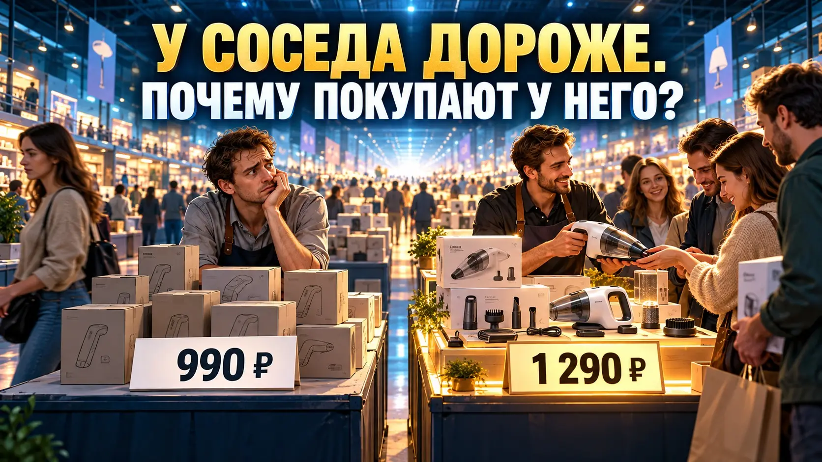 Почему у соседа дороже — а покупают у него? | Сетка — социальная сеть от hh.ru