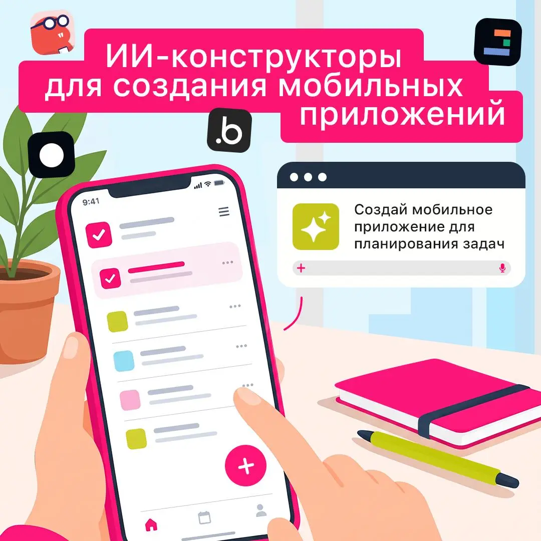 Собираем мобильное приложение с помощью ИИ 📱
ИИ-конструкторы хорошо подходят для прототипов и простых приложений, но у сложных проектов могут возникнуть ограничения | Сетка — социальная сеть от hh.ru