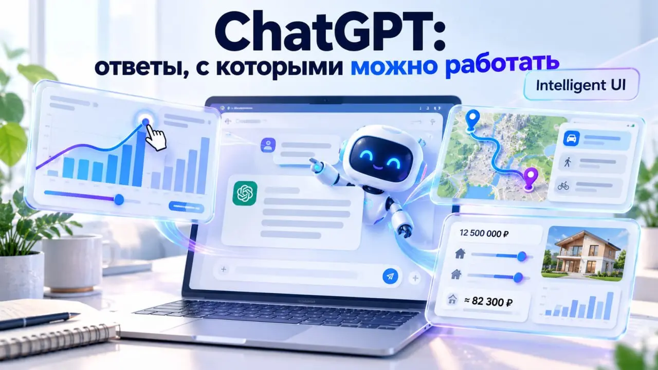 🤖 OpenAI запустила Intelligent UI – новую возможность GPT-6 | Сетка — социальная сеть от hh.ru