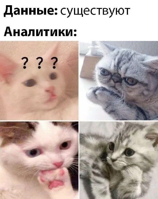 🤔 Передаю привет аналитикам, продактам соболезную
👨‍💻Продакт поехал #meme
В этом посте были ссылки, но мы их удалили по правилам Сетки | Сетка — социальная сеть от hh.ru