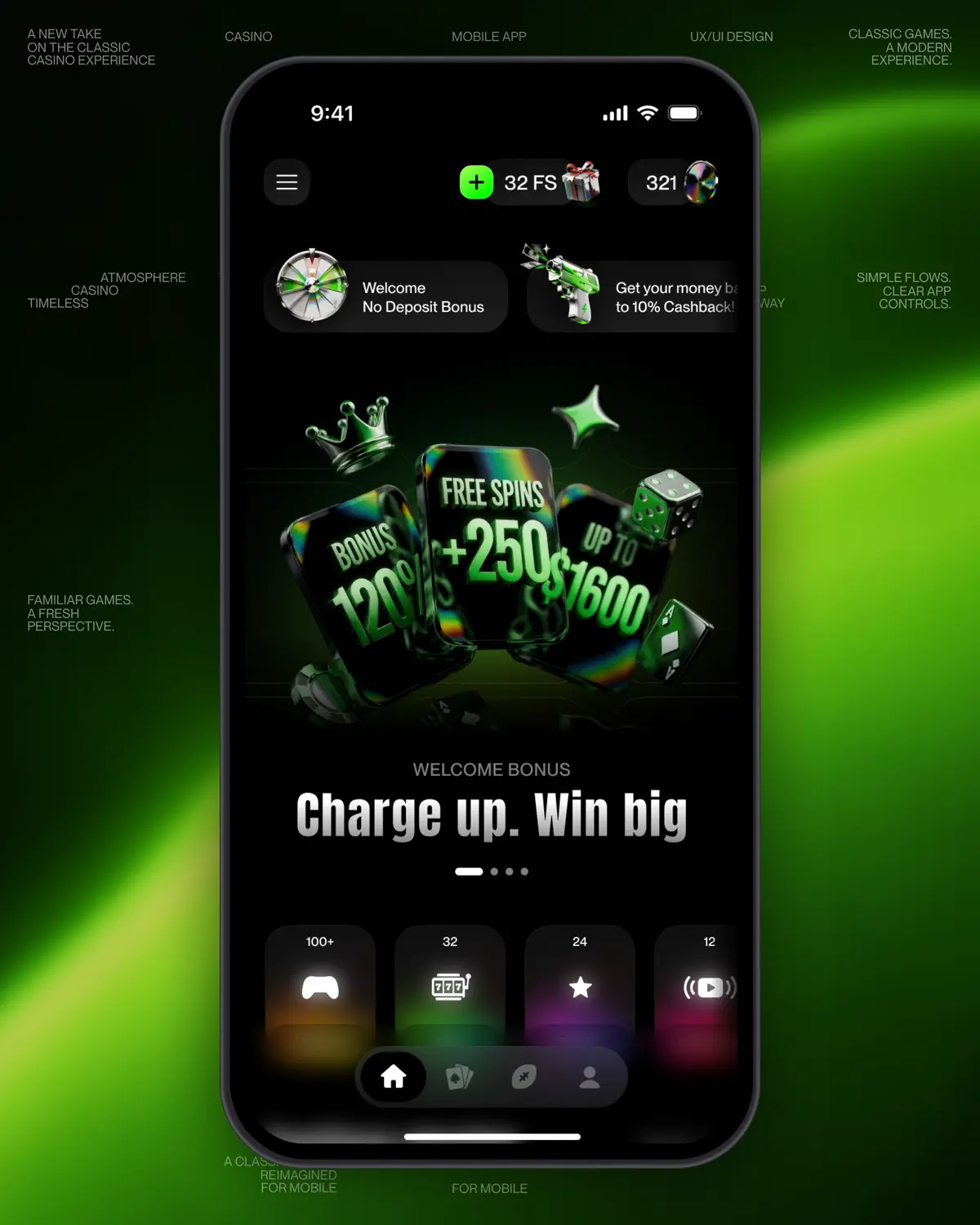 https://www.behance.net/gallery/256740269/Voltara-igaming | Сетка — социальная сеть от hh.ru
