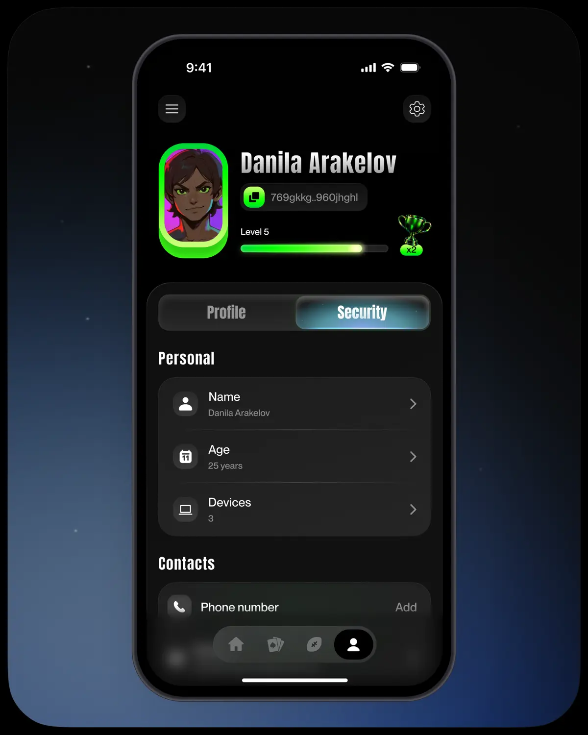 https://www.behance.net/gallery/256740269/Voltara-igaming | Сетка — социальная сеть от hh.ru