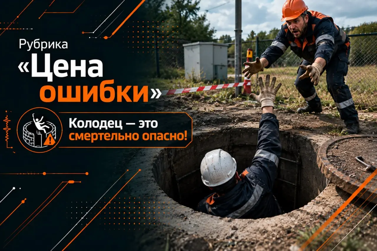 📱 Рубрика «Цена ошибки»: колодец - это смертельно опасно!
Завершено расследование группового несчастного случая, который произошёл 3 августа 2026 года | Сетка — социальная сеть от hh.ru