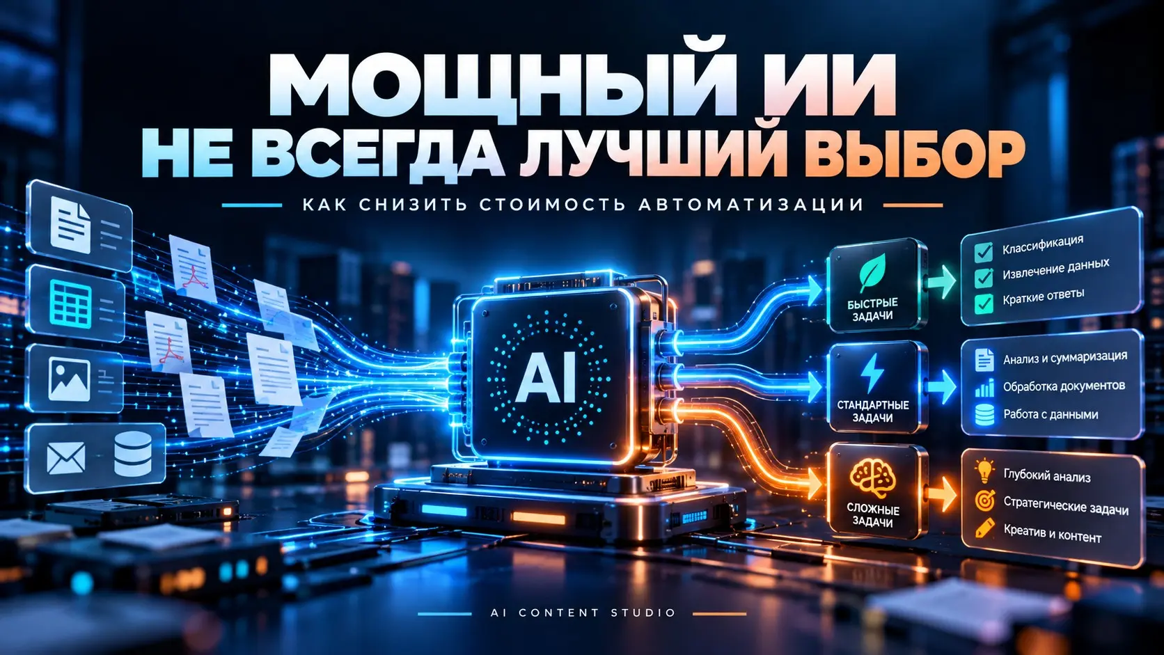 Мощный ИИ — не всегда лучший выбор для автоматизации | Сетка — социальная сеть от hh.ru