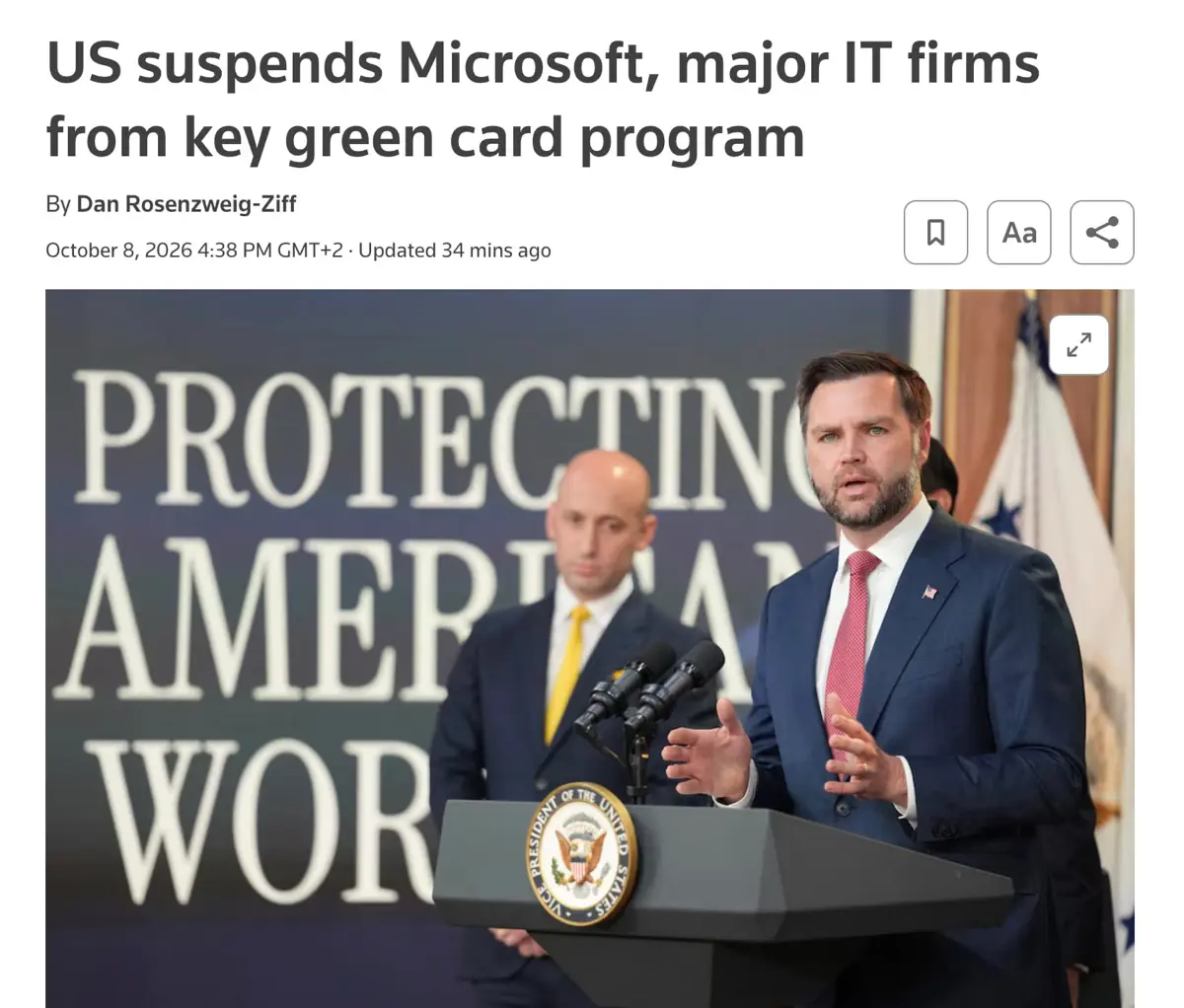 Иностранным IT-специалистам может стать сложнее получить грин-карту США | Сетка — социальная сеть от hh.ru