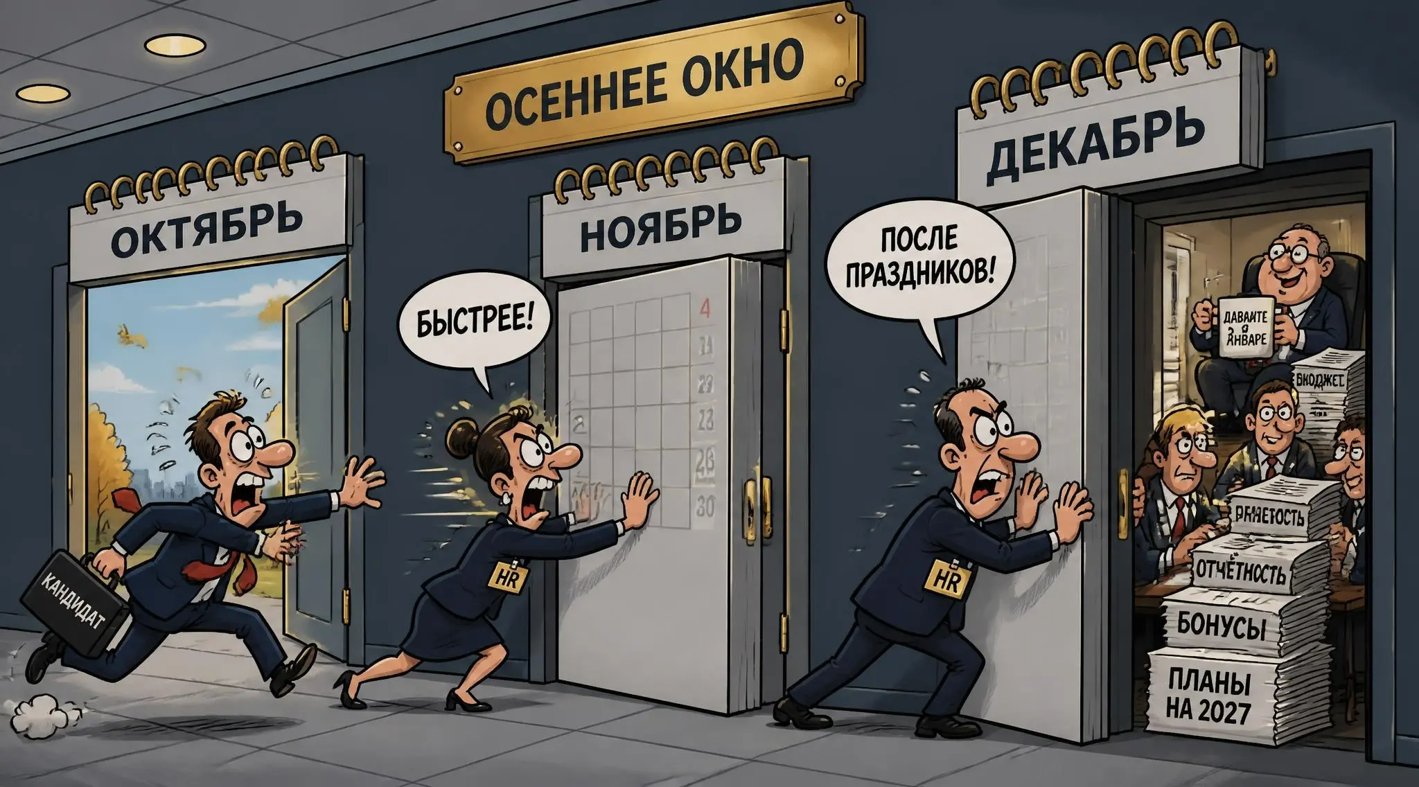 Октябрь - лучшее время для поиска работы. Но поезд уходит... | Сетка — социальная сеть от hh.ru