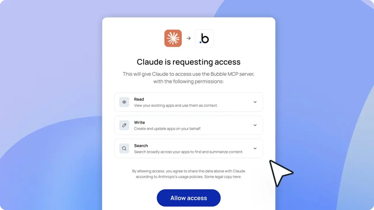Создайте приложение Bubble с помощью собственного инструмента искусственного интеллекта
Bubble MCP находится в стадии бета-тестирования, поэтому вы можете создавать приложения в Bubble, используя Clau... | Сетка — социальная сеть от hh.ru